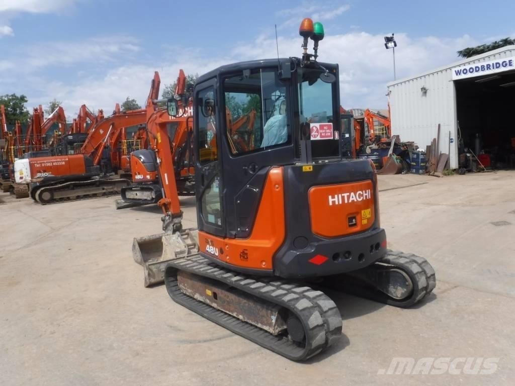 Hitachi ZX 48 U-6 小型挖掘机