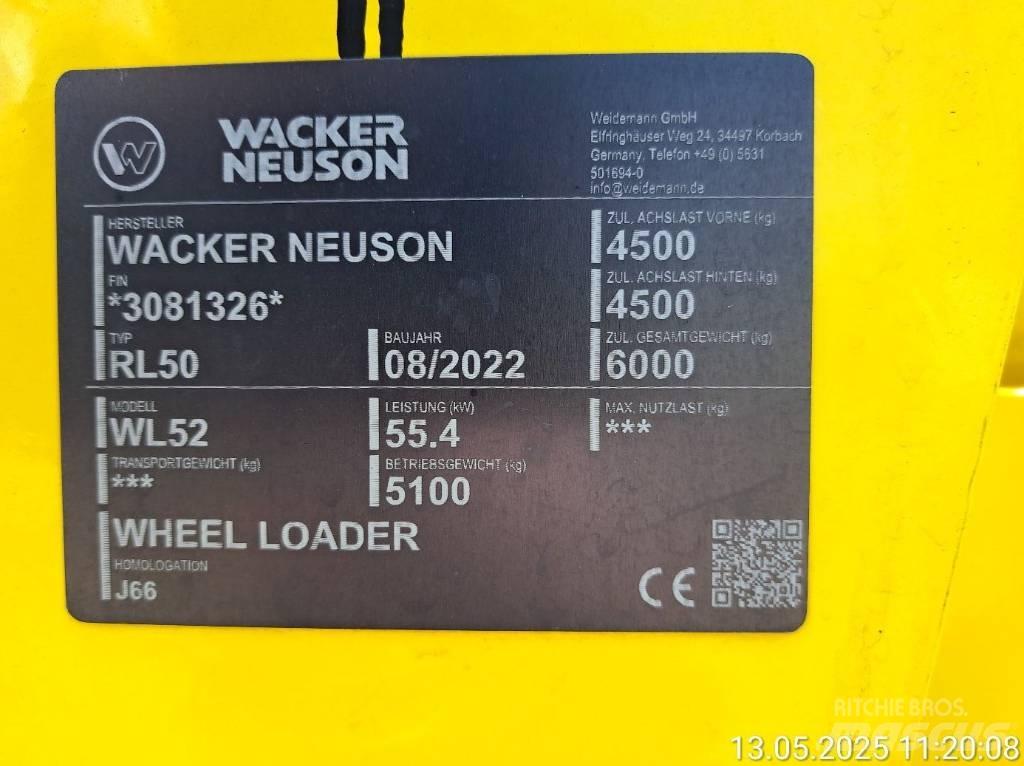 Wacker Neuson WL52 轮式装载机