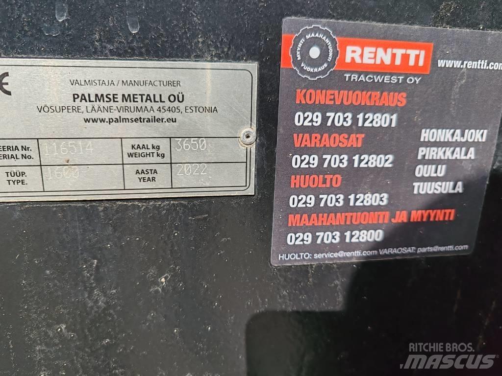 Palmse Trailer 1600 自卸拖车