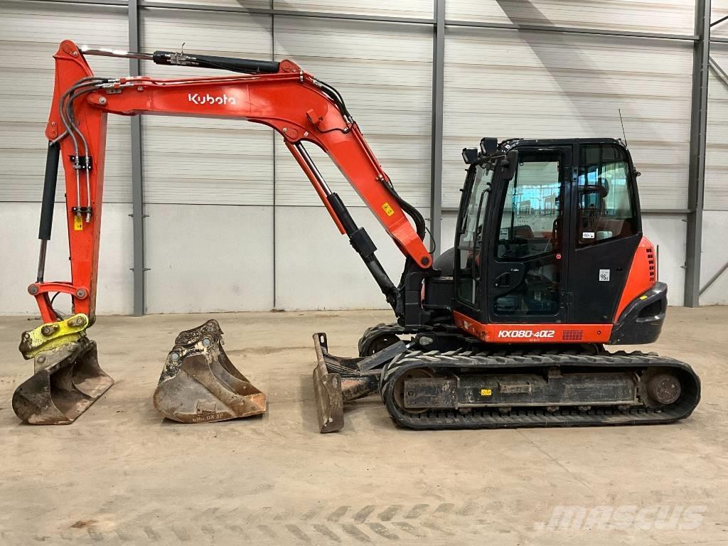 Kubota KX 080-4 A 2 中型挖掘机