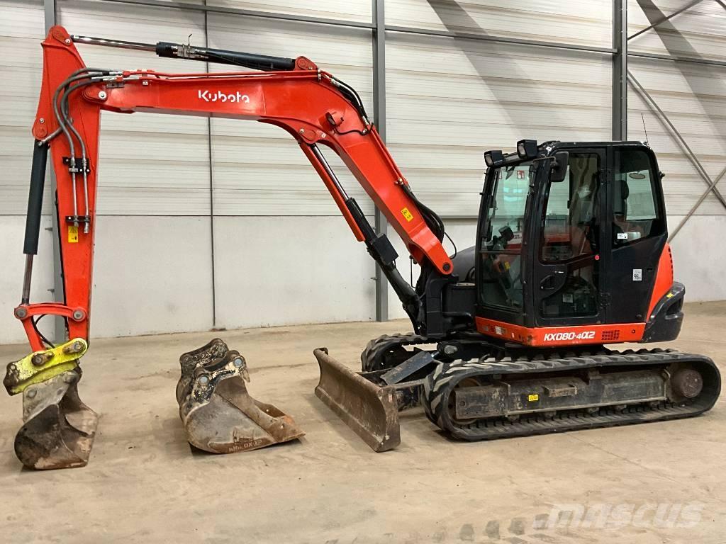 Kubota KX 080-4 A 2 中型挖掘机