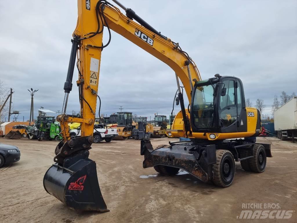 JCB JS 145 W 轮式挖掘机