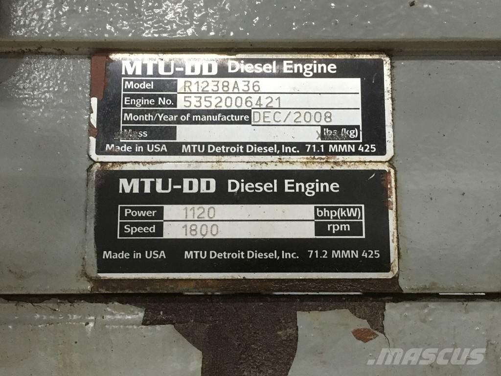 MTU 12V2000 USED 发动机