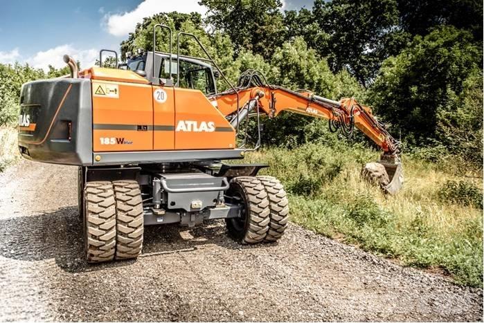 Atlas 175W 轮式挖掘机