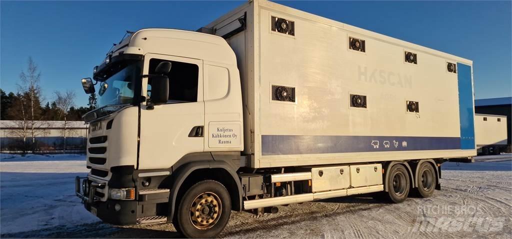 Scania R450 动物运输货车