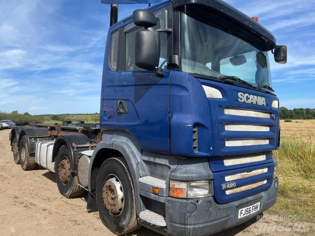 Scania R420 工程吊钩车