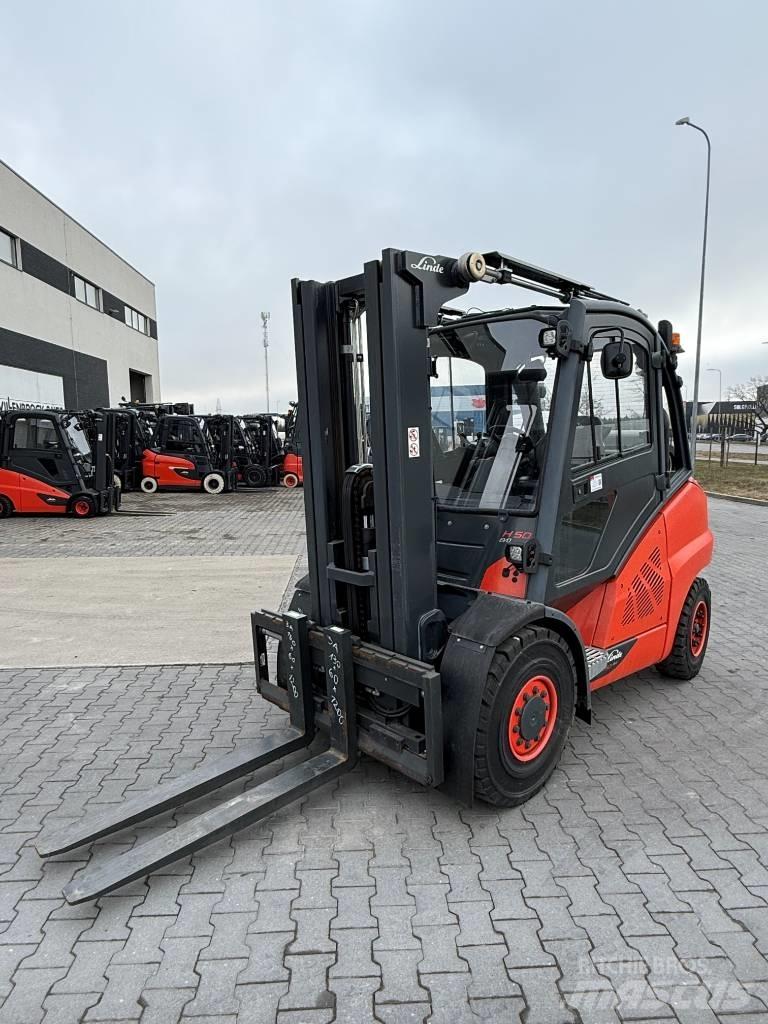 Linde H50T/394-02 天然气叉车