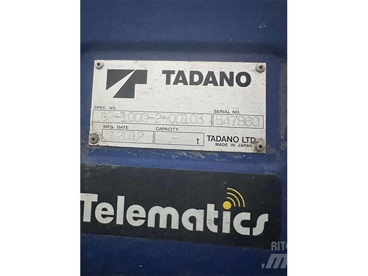 Tadano GR-1000XL 越野轮胎起重机︳越野吊︳越野起重机︳移动式起重机