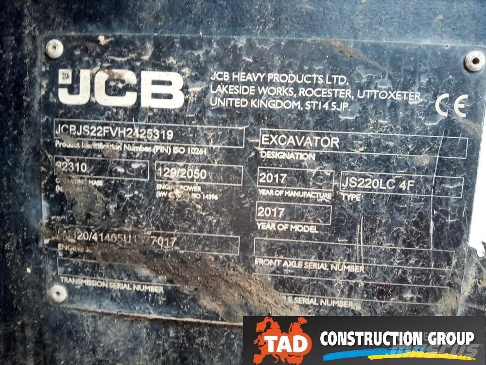 JCB JS 220 LC 履带挖掘机