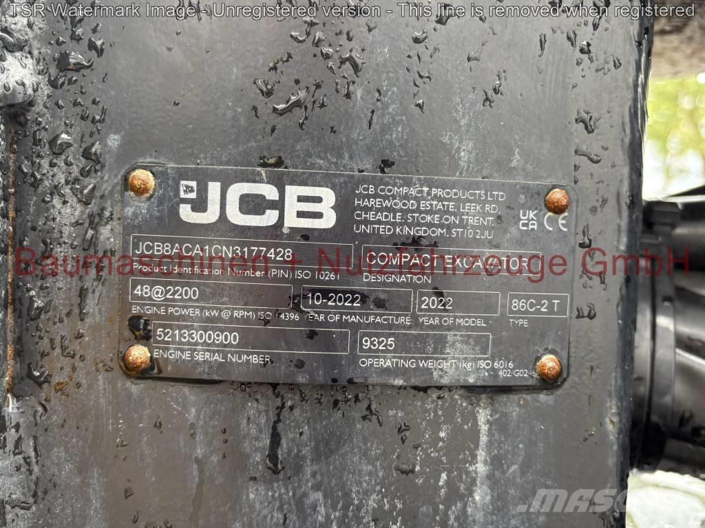 JCB 86C-2 TAB -Demo- 中型挖掘机