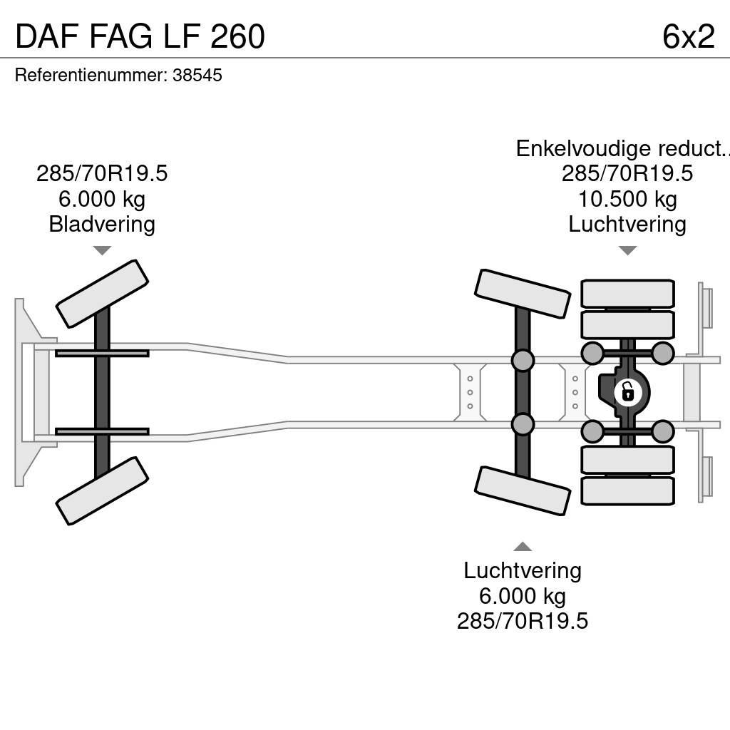 DAF FAG LF 260 垃圾车