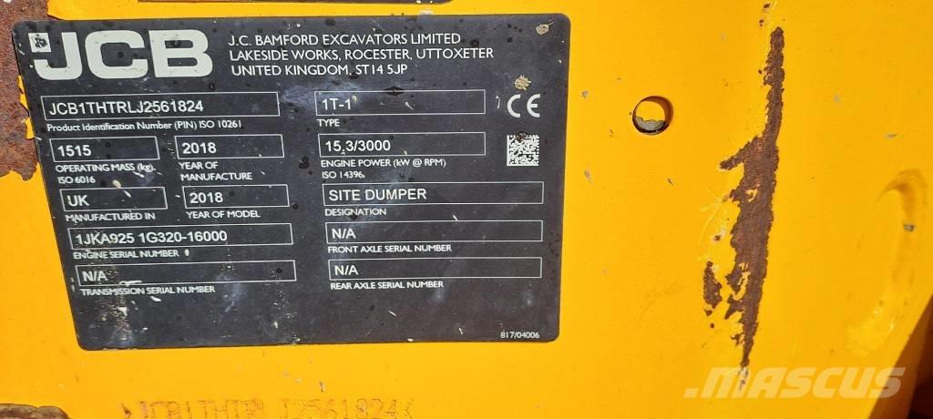 JCB 1 T 翻斗车\公路型自卸车