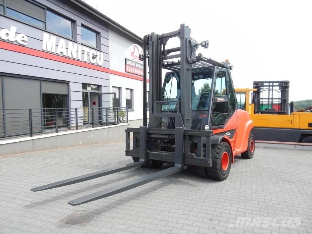 Linde H80D-03/1100 柴油叉车
