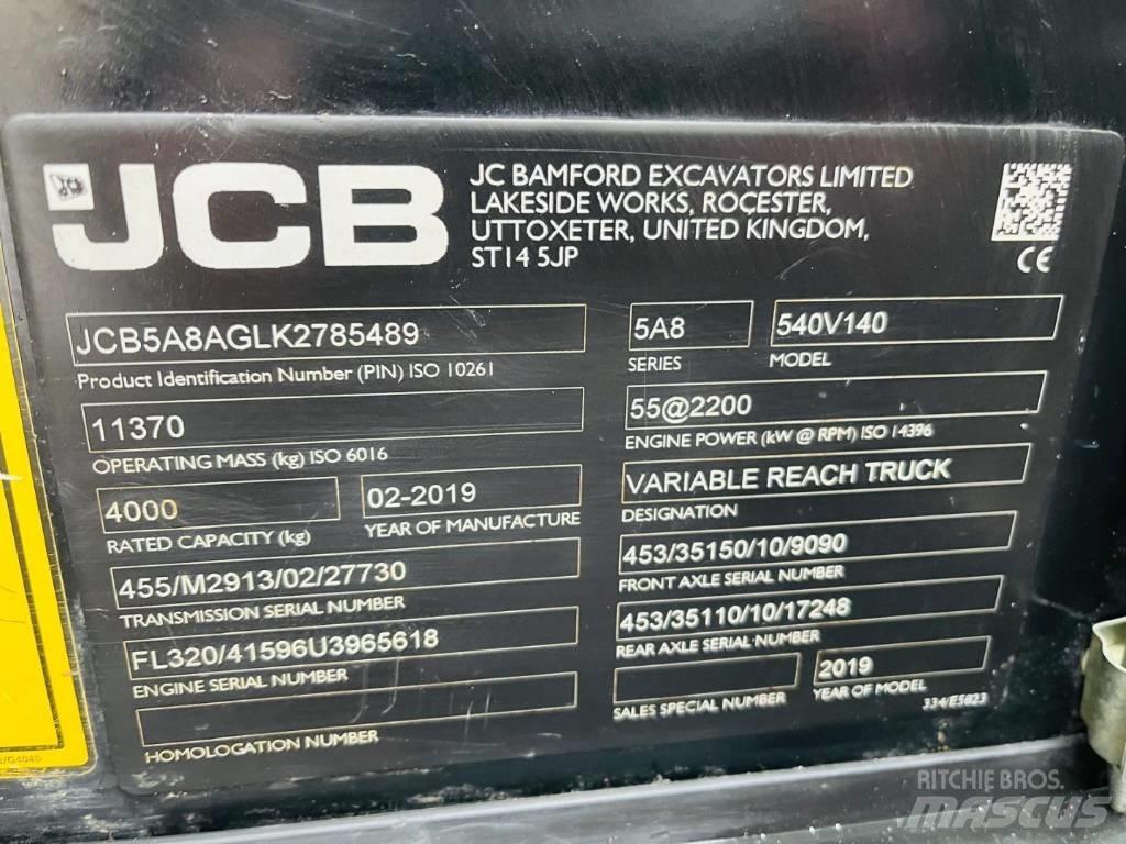 JCB 540-140 伸缩臂叉装车|叉装车