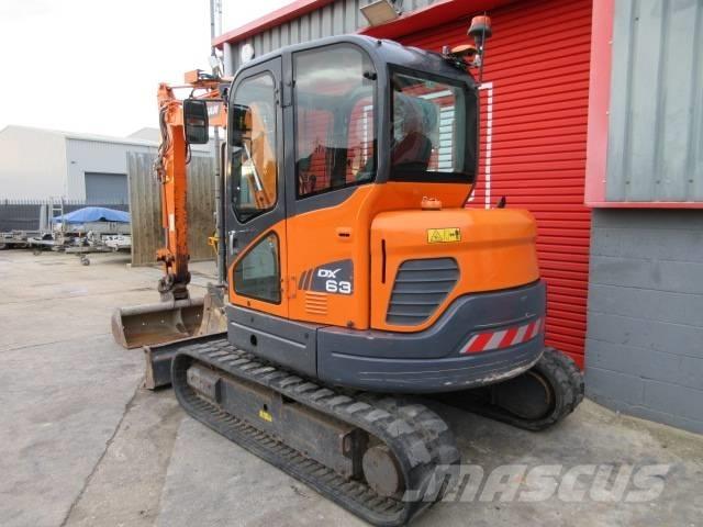 Doosan DX 63-3 小型挖掘机