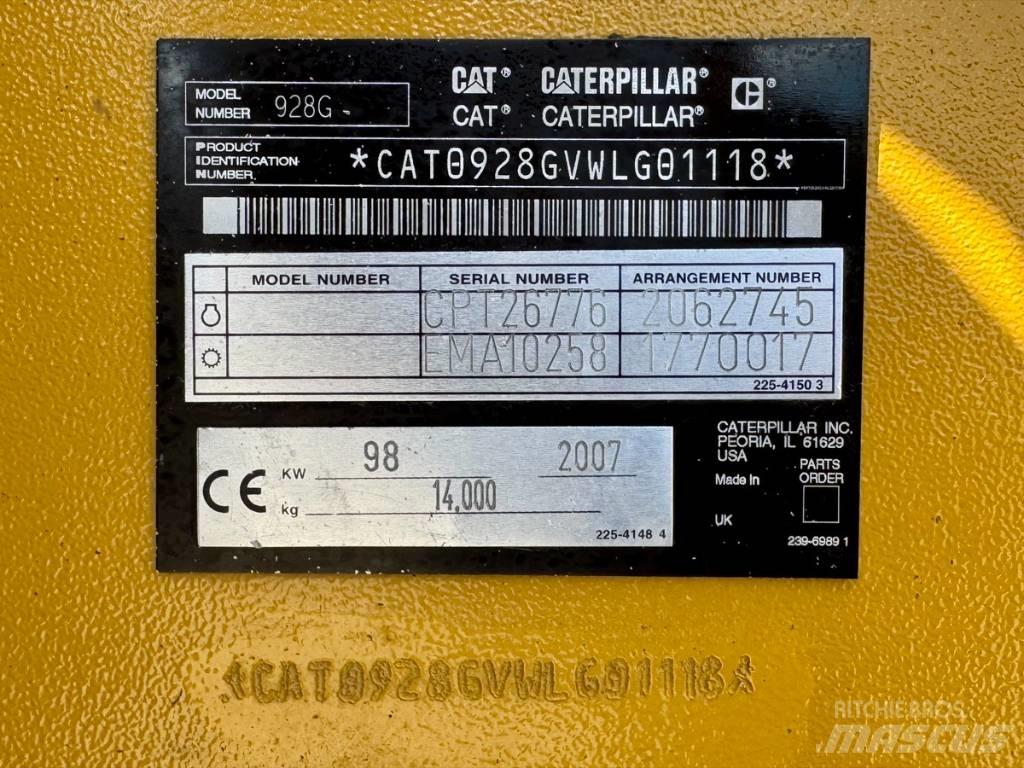 CAT 928 G z 轮式装载机