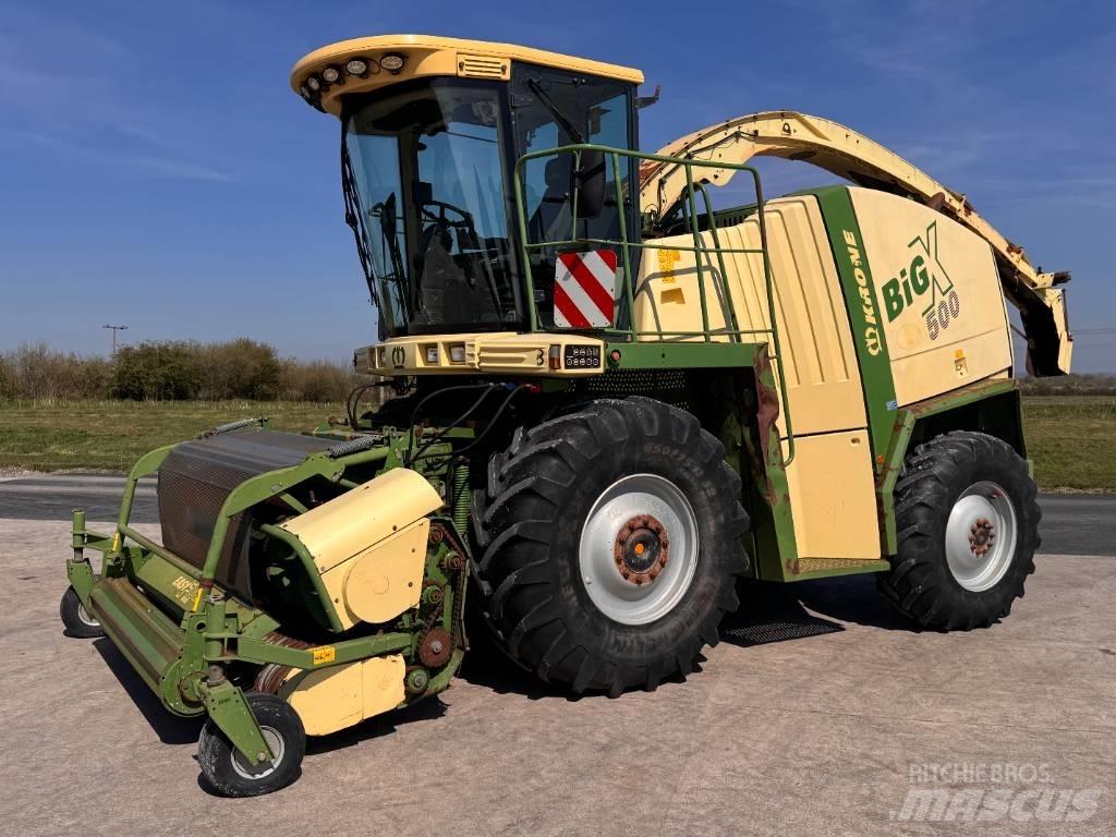 Krone Big X 500 自走式青贮饲料收割机
