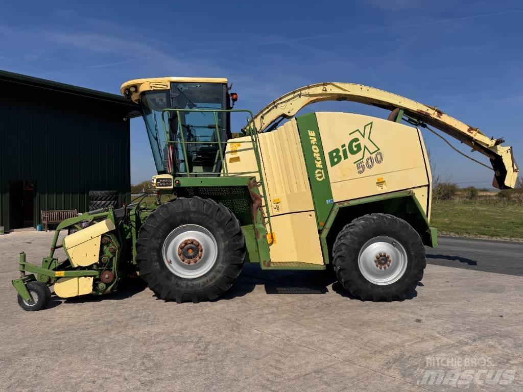 Krone Big X 500 自走式青贮饲料收割机