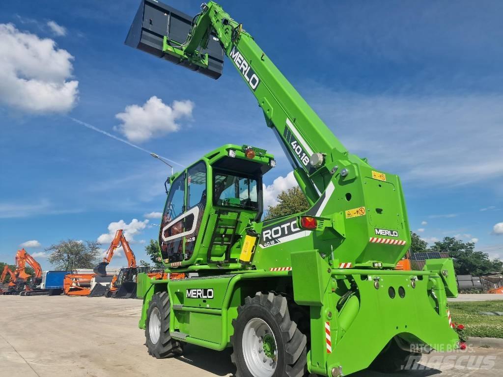 Merlo Roto 40.18 伸缩臂叉装车|叉装车