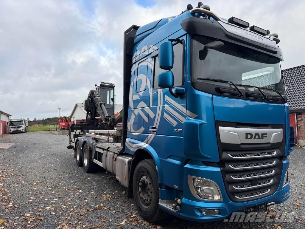 DAF XF 530 6x4 林业运输车
