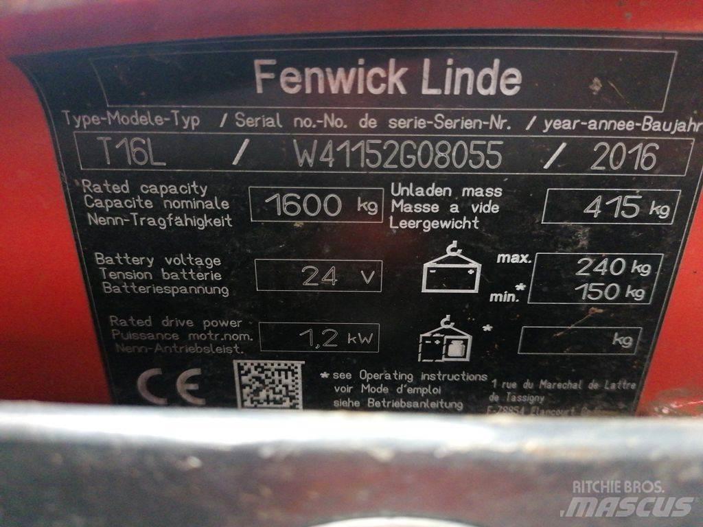 Linde T16L 手动码垛机