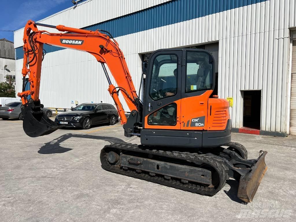Doosan DX 80 R 中型挖掘机