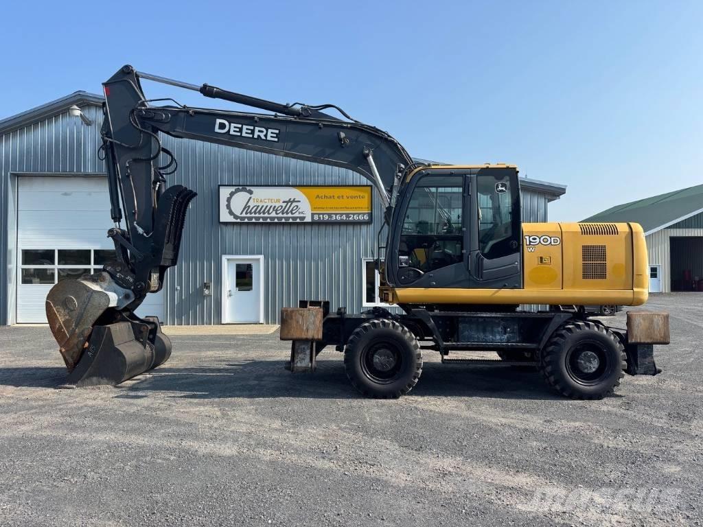 John Deere 190 DW 轮式挖掘机