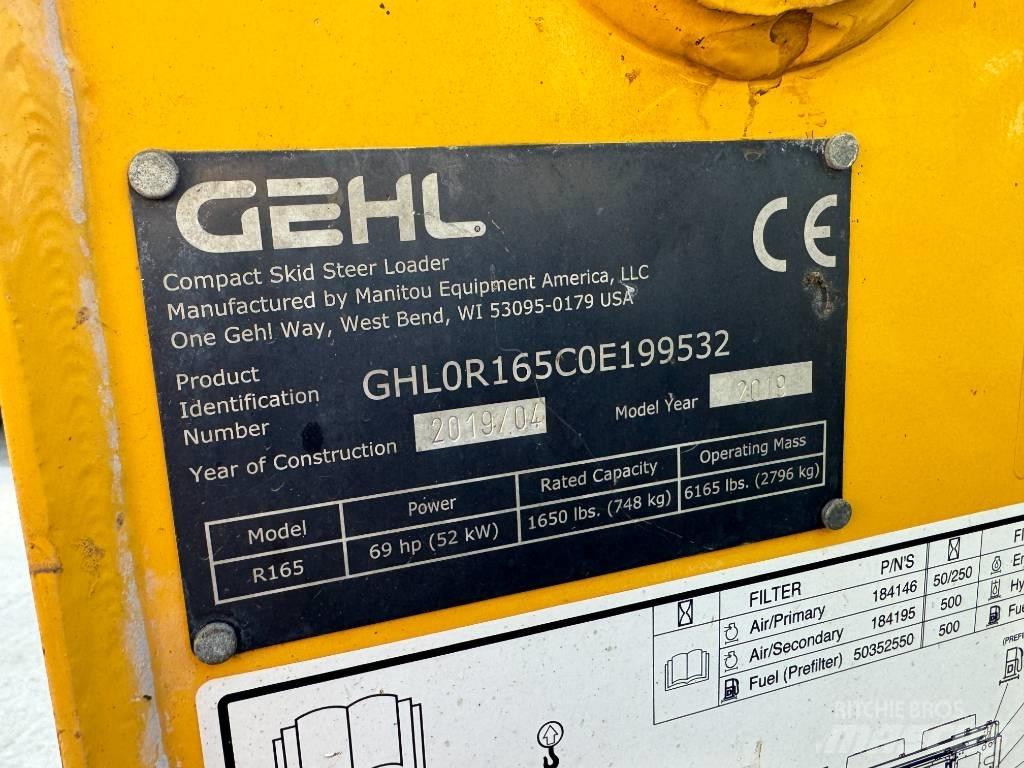 Gehl R 165 滑移装载机