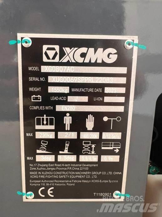 XCMG XG0807AC 剪叉式升降机