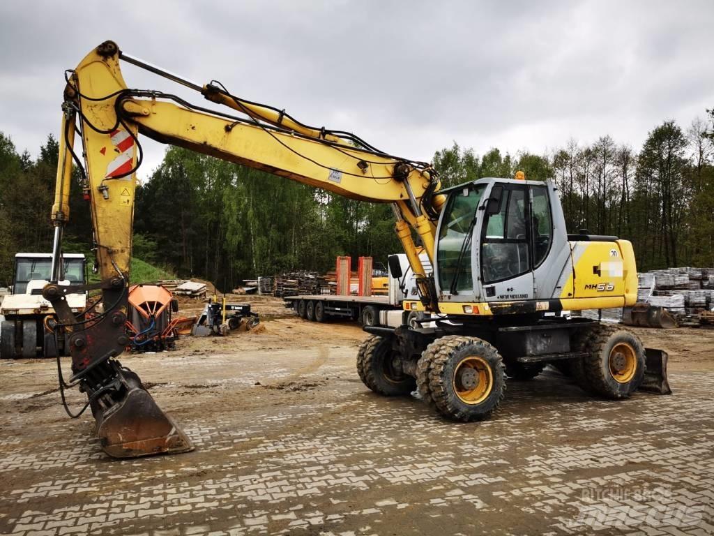 New Holland MH 5.6 轮式挖掘机