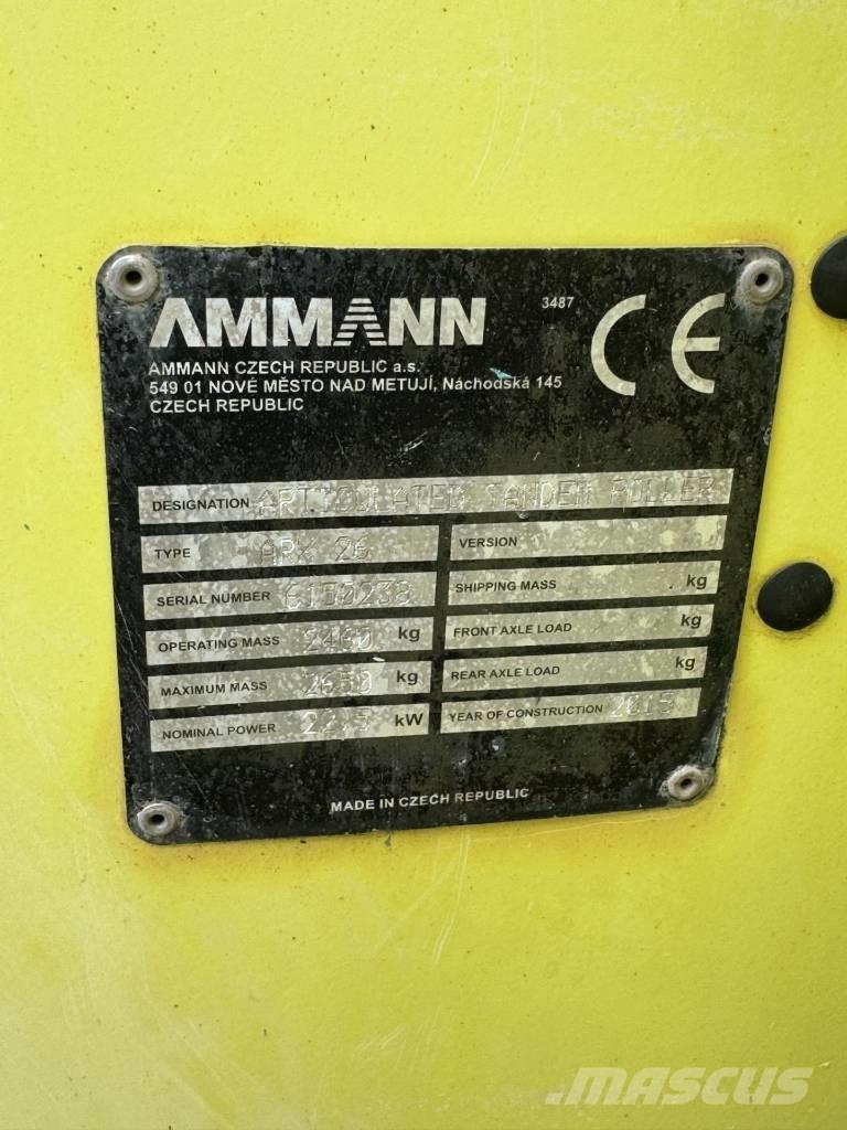 Ammann ARX 26 双轮压路机