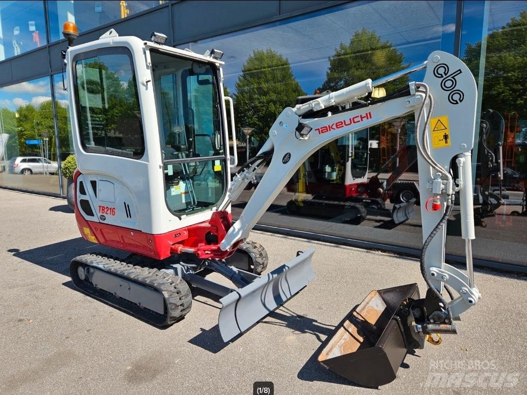 Takeuchi TB 216 小型挖掘机