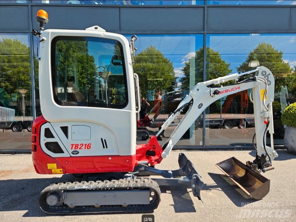 Takeuchi TB 216 小型挖掘机