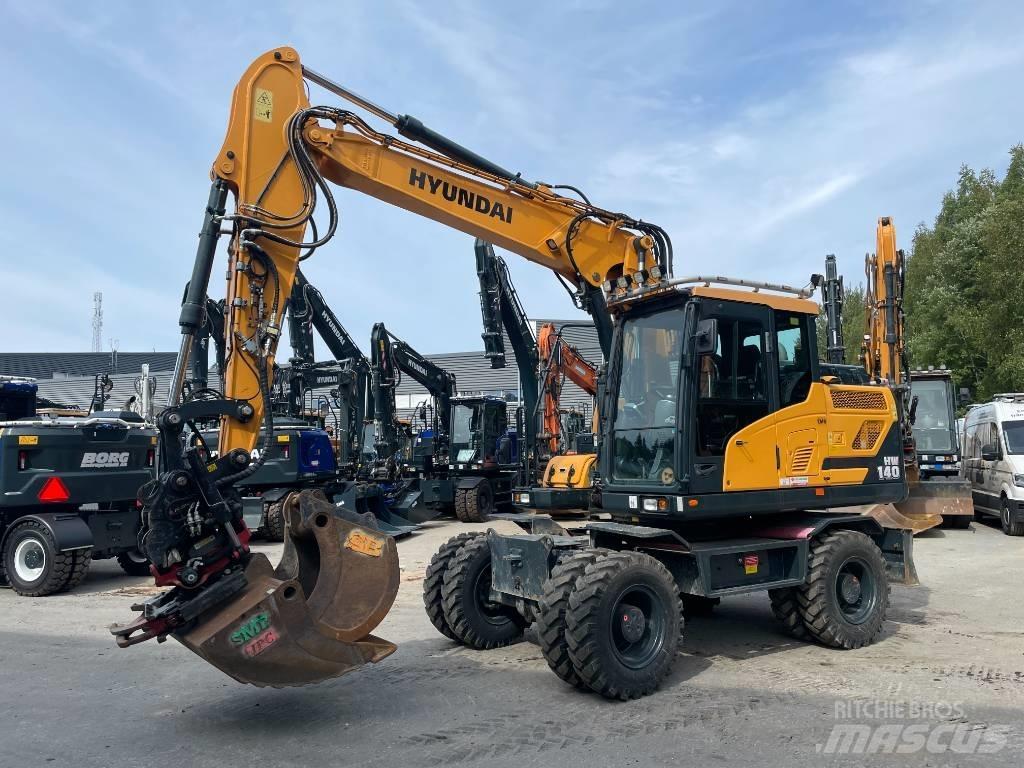 Hyundai HW140 轮式挖掘机