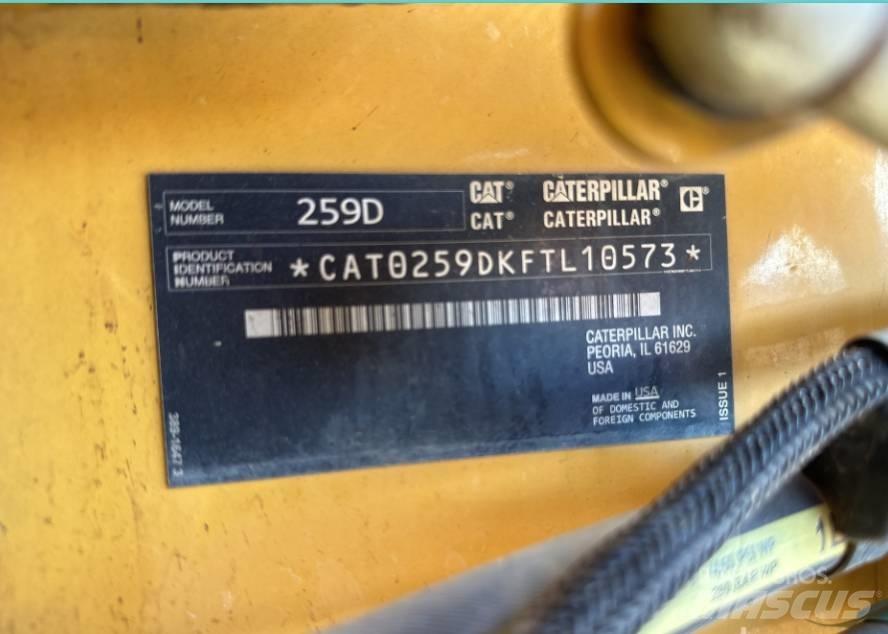 CAT 259 D 滑移装载机