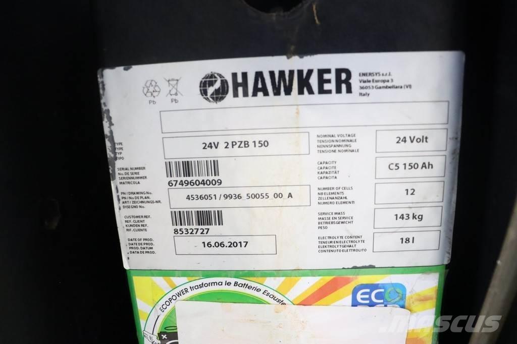 Crown SHR5520-1.13 手推堆垛车