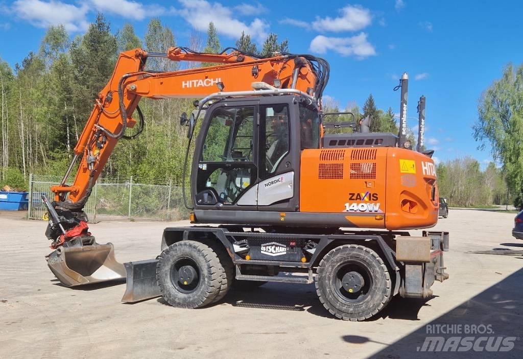 Hitachi ZX 140 W-6 轮式挖掘机