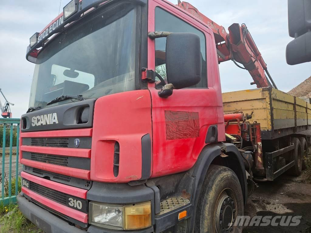 Scania P 94 FASSI 厢式货车
