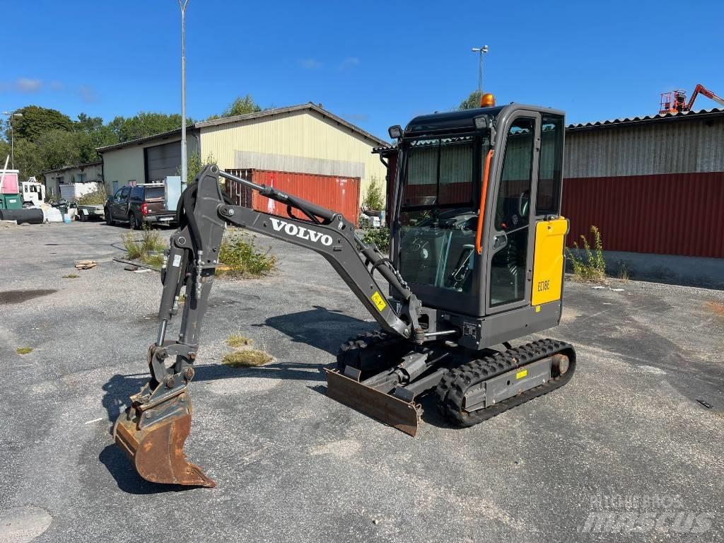 Volvo EC 18 E 小型挖掘机