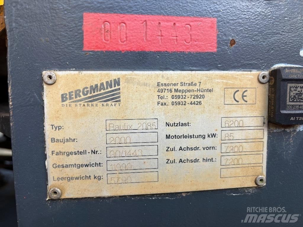 Bergmann Baufix 2085 铰接式自卸车