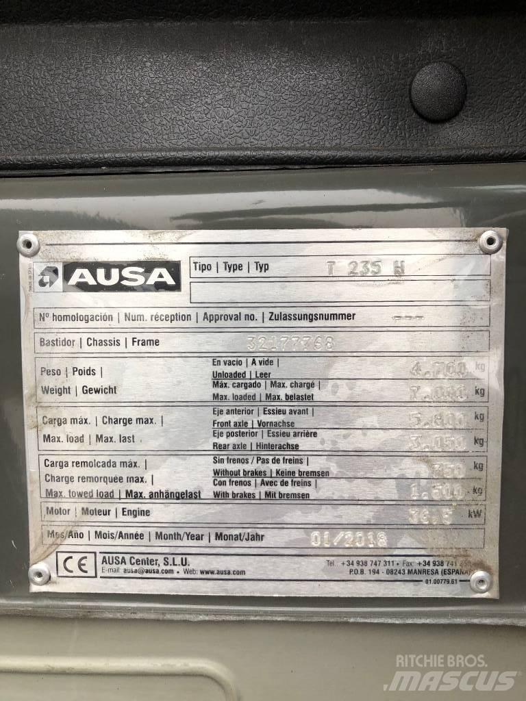 Ausa T 235 H 伸缩臂叉装车|叉装车