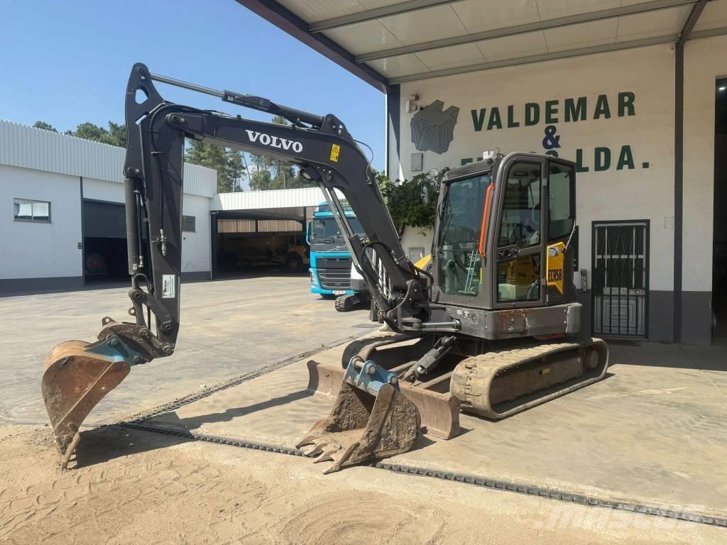Volvo ECR 58 F 小型挖掘机