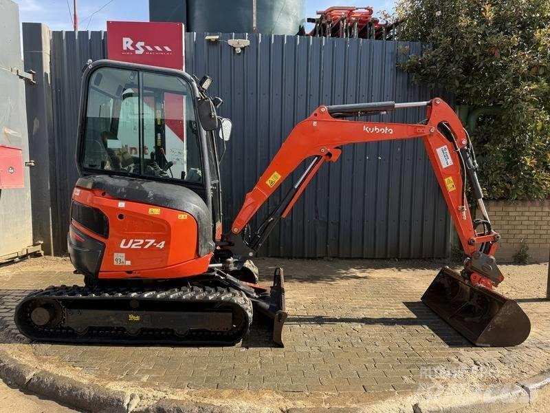 Kubota U 27-4 小型挖掘机