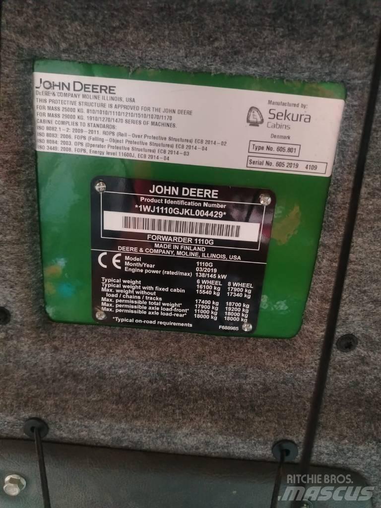 John Deere 1110 集运机