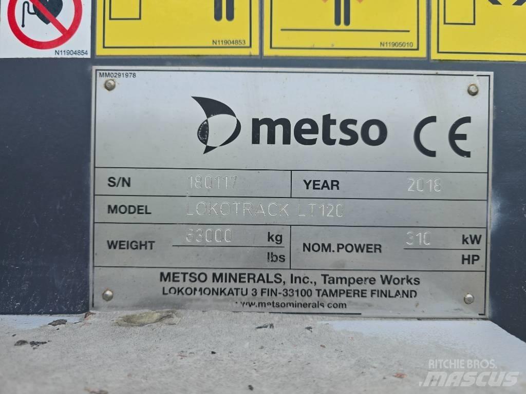 Metso LT 120 移动式破碎机