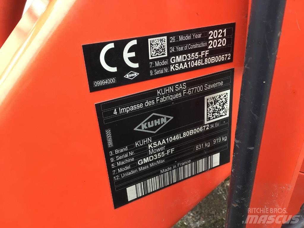 Kuhn GMD 355 割草机