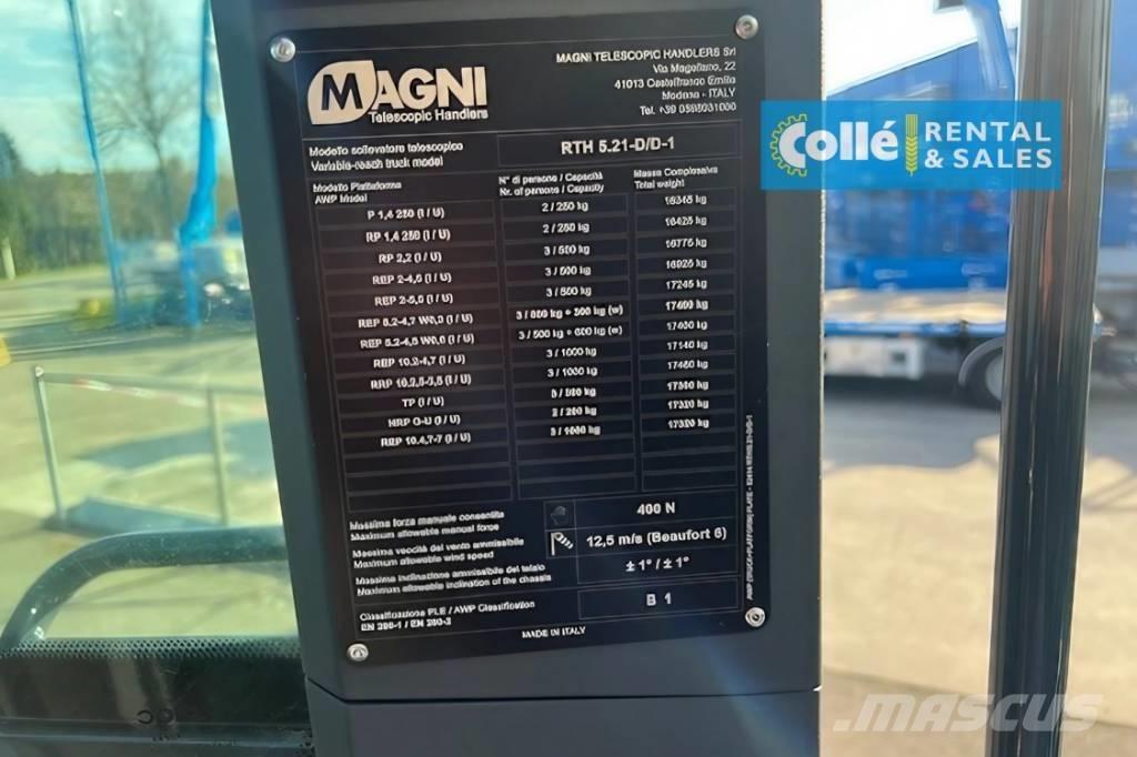 Magni RTH 5.21 | 2025 伸缩臂叉装车|叉装车