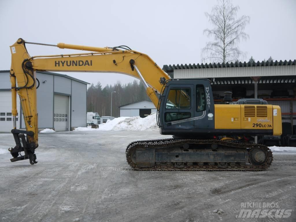 Hyundai R 290 LC-7A 履带挖掘机
