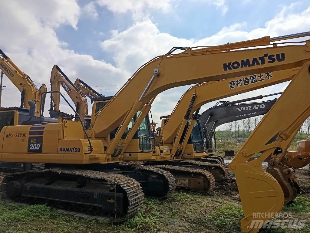 Komatsu PC 200-8 履带挖掘机