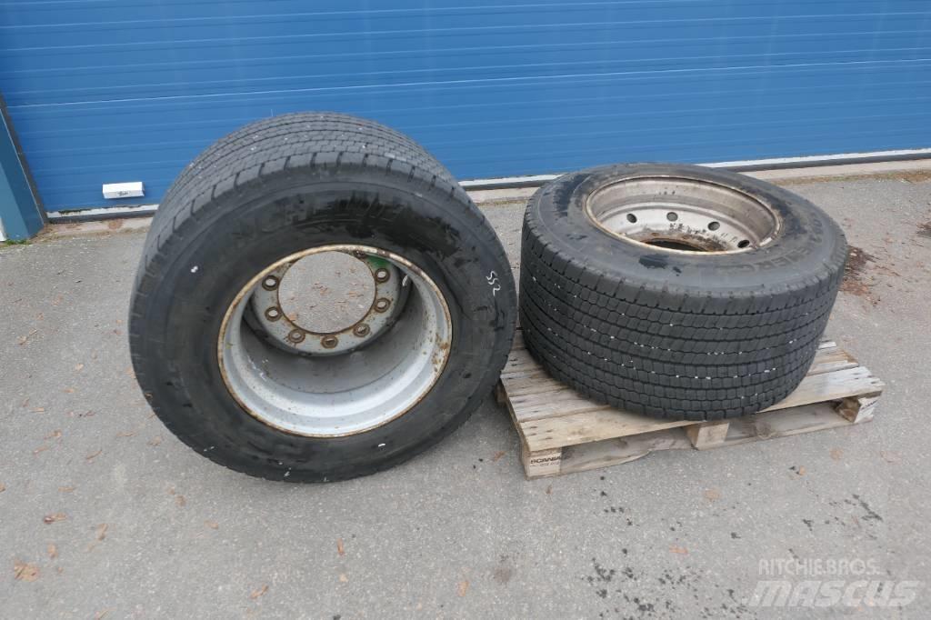 Michelin 495/45R22,5 轮胎、车轮和轮圈